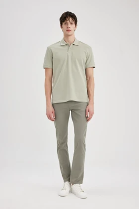 تیشرت یقه پولو مردانه اورجینال دیفکتو defacto