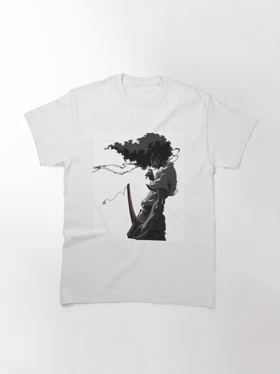 تیشرت لانگ انیمه AFRO SAMURAI افرو سامورایی Afro Samurai کد 185796