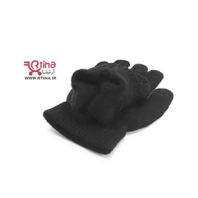 دستکش طرح اسکلت بافتنی پسرانه دخترانه و زنانه