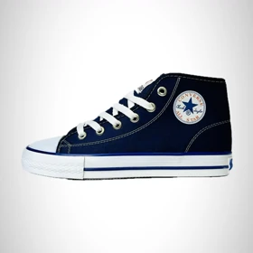 کتانی مردانه الستار ساق‌دار سرمه ای