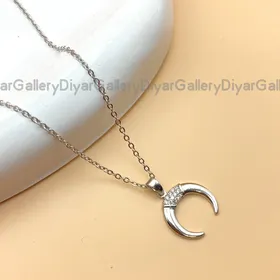 گردنبند هلال ماه وارونه crescent🌙