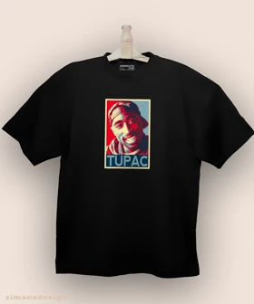 تیشرت لش مردانه و زنانه طرح توپاک کد 953