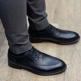 کفش رسمی مردانه مشکی مدل Edvin