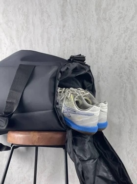 ساک ورزشی نایک جاکفشی دار مشکی (65)