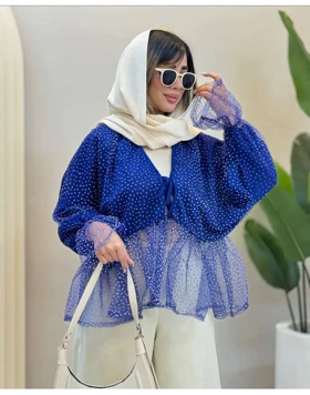 مانتو عروسکی گره‌ای مجلسی