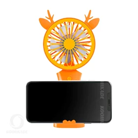 پنکه شارژی رومیزی MINIFAN کد S279 (نارنجی)