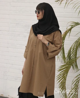 مانتو جلوبسته boho