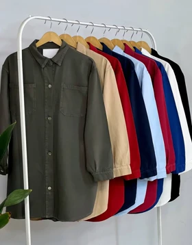 مانتو کتان پاییزه کارن