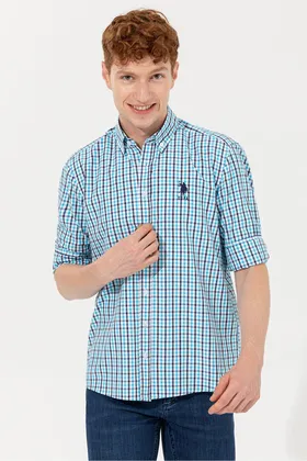 پیراهن مردانه سبز G081SZ004.000.1377170
