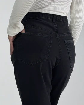 شلوار نیم بگ مشکی کد : 1000234