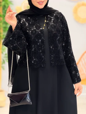 3137-کت و سارافون مزونی شاهیکا