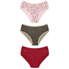 شورت زنانه اما مدل 5412-4045 بسته 3 عددی