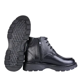 نیم بوت چرم بندی زنانه 402 ec