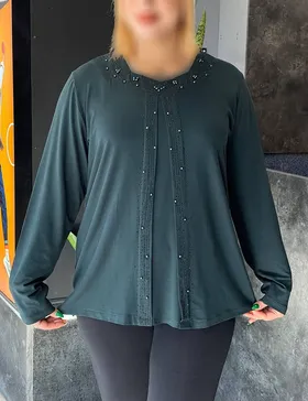 بلوز نگینی آرمیس کد : b0012