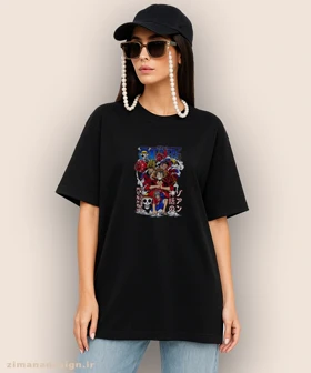 تیشرت لش مردانه و زنانه طرح وان پیس کد910