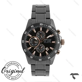 ساعت کرست مردانه 6310-3 صفحه مشکی Crest-10950-G