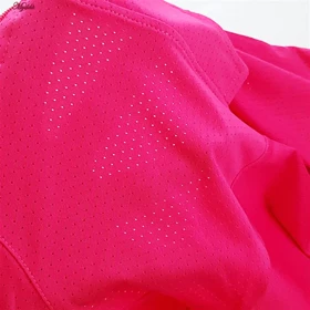 تیشرت آستین کوتاه ورزشی زنانه رنگ سرخابی ماییلدا مدل 5338-556
