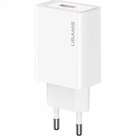 شارژر دیواری یوسامز USAMS مدل CC324 توان 18 وات یو اس بی