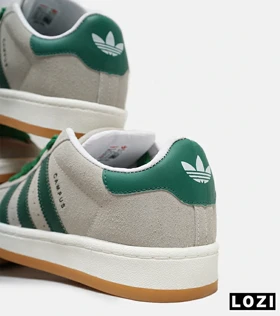 کفش کتانی بزرگ پا طوسی سبز ADIDAS Campus مدل 5722