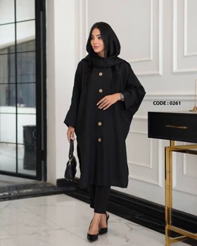 مانتو زنانه قواره دار کد 0261