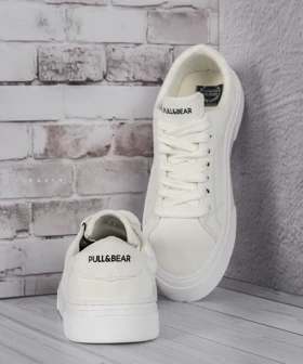 کفش ونس سفید pull and bear کد 0015