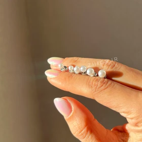 گوشواره میخی مرواریدی