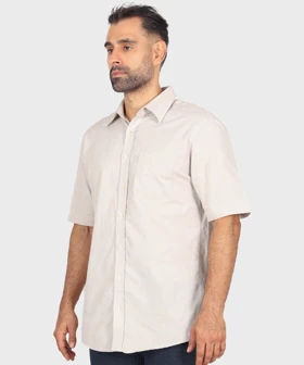 پیراهن آستین کوتاه مردانه ساده مجلسی 1002
