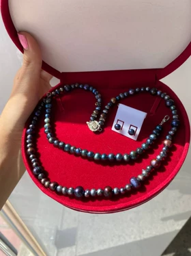 نیم ست مروارید کد MO0093A