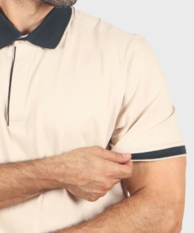 تیشرت یقه دار مردانه ساده 0597