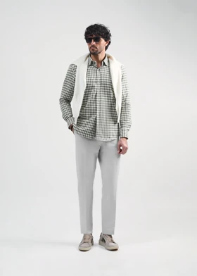 پیراهن چهارخانه 2520108