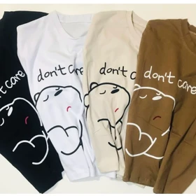 ست کراپ و شورتک زنانه نخ پنبه طرح دار