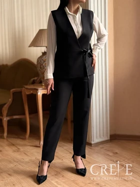 ست وست و شلوار جلو گره‌ای