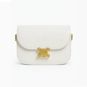 کیف celine paris چرم وارداتی سفید / کلاین پاریس