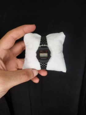 ساعت طرح قدیمی کاسیو مشکی