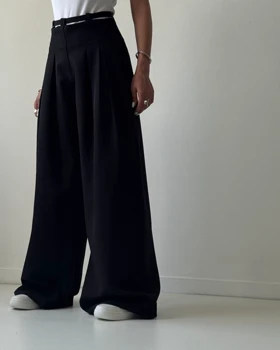 شلوار فول بگ پیلی دار کد 200108