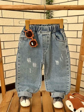 بلوز شلوار جین بچگانه