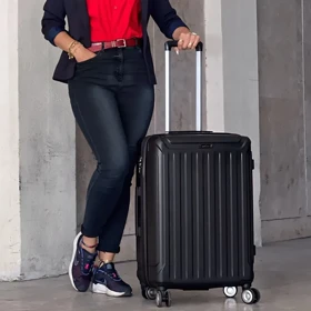 چمدان سایز متوسط وارداتی کرون مدل CROWN-40164 MEDIUM