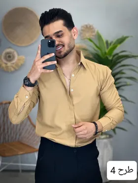 پیراهن ساده پنبه ساتن