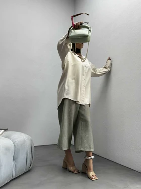 شومیز آستین پیله