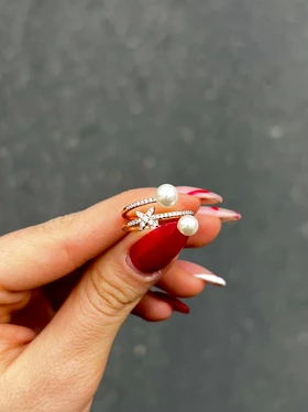 انگشتر مروارید ستاره ژوپینگ