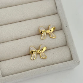 گوشواره زنانه پاپیون کد 830