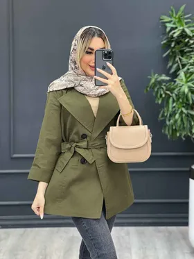 مانتو لینن اسلپ چهاردکمه