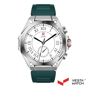 ساعت مچی هوشمند سوئیس میلیتاری SWISS MILITARY مدل SM-WCH-DOM6-SILF-GRNSS