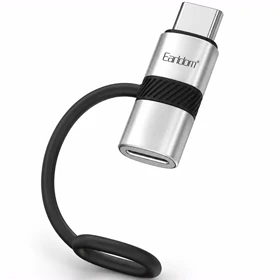 تبدیل OTG لایتنینگ به تایپ سی ارلدام مدل ET-OT102 توان شارژ 60W