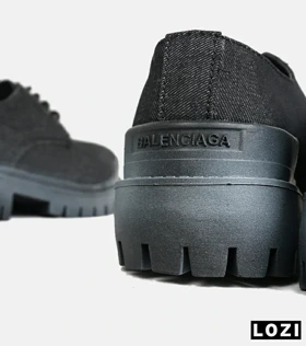 کفش مردانه لوفر خاکستری BALENCIAGA