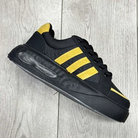 کفش و کتانی لژدار مردانه مدل آدیداس ADIDAS رنگ مشکی زرد