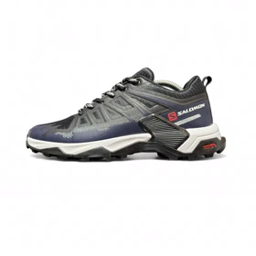 کتانی روزمره و طبیعتگردی سالامون مشکی سورمه ای