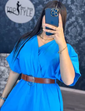 پیراهن کمربند دار کد : 8073