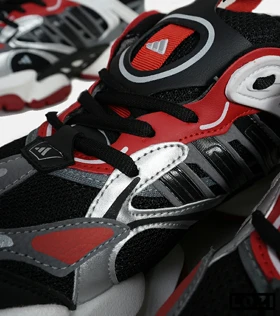 کفش کتانی مردانه و زنانه مشکی سفید قرمز ADIDAS performance x9000l4