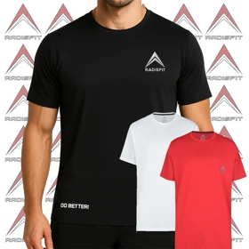 تیشرت ورزشی مردانه رادیس فیت مدل Dri-Fit